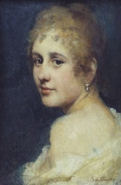Portrait of a Woman by Eugene de Blaas